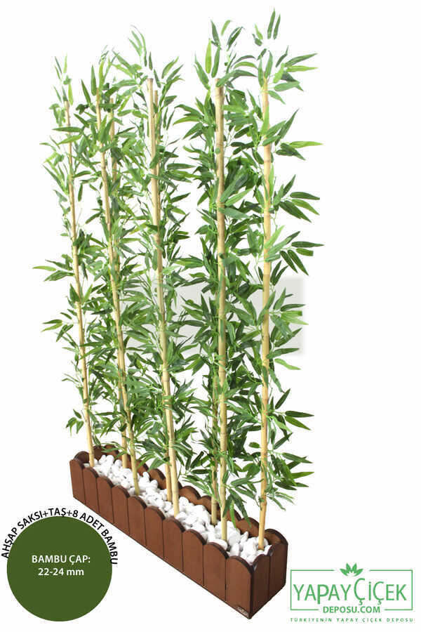 Yapay Bambu Seperatör (20x100x180 Cm)