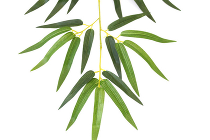 Yapay Kaliteli Bambu Yaprağı Dalı 45 cm (Islak Dokulu) - Thumbnail