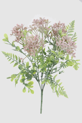 Yapay Çiçek Deposu - Yapay Mineli Tozlu Bitki Demeti Gül Kurusu
