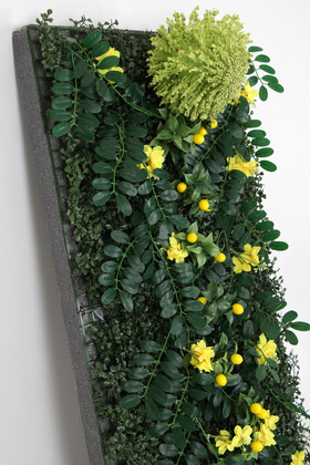 Yapay Dikey Bitki Hazır Duvar Paneli 50x100 cm Model 6 - 2