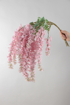 Yapay Çiçek 6lı Sarkan Sümbül 110 cm Pembe - 2