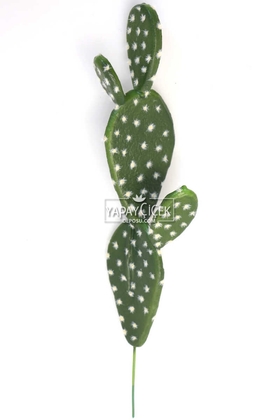 Yapay Meksika Kaktüsü Opuntia Microdasys 35 cm - Thumbnail