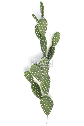 Yapay Meksika Kaktüsü Opuntia Microdasys 60 cm - Thumbnail