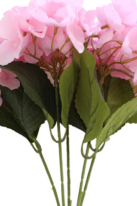 Yapay Çiçek 5 Dal Lüx Ortanca Demeti Lila - Thumbnail