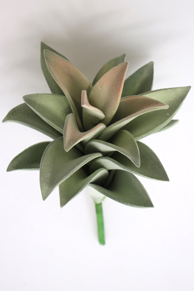 Yapay Çiçek Büyük Succulent Sukulent Graptopetalum 25 cm - Thumbnail