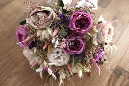Style Yapay Gelin Çiçeği 3lü Set - 2
