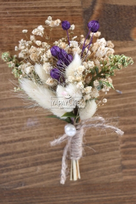 Style Yapay Gelin Çiçeği 3lü Set - 5
