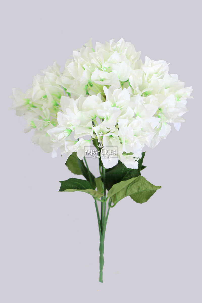 Yapay Begonvil Demeti 45 Cm Beyaz