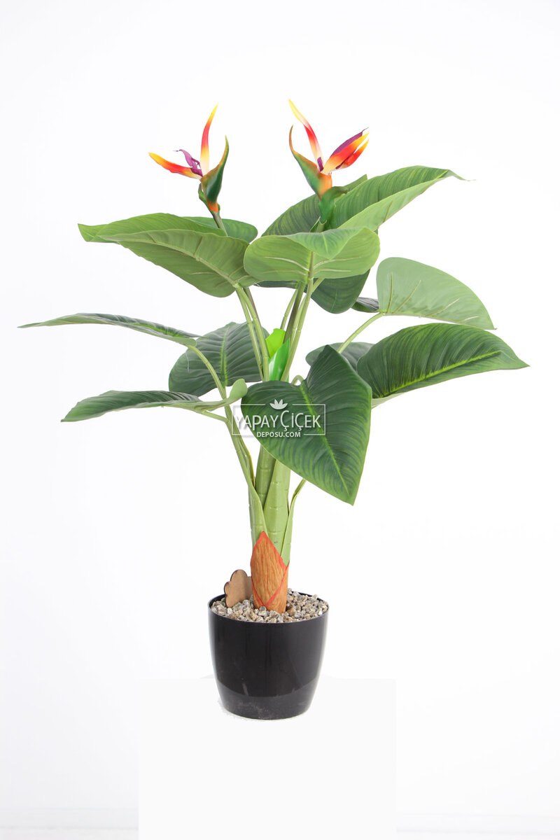 Yapay Ağaç Çiçekli Starliçe Btikisi 70 Cm(12 Yaprak-2 Çiçekli)
