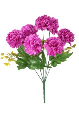 Yapay Classic Kasımpatı Demeti 40 cm Fuşya - Yapay Çiçek Deposu