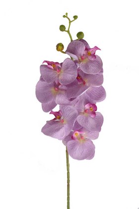 Yapay Çiçek Deposu - Yapay Dal Orkide Çiçeği 75 cm Lila