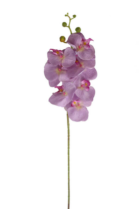 Yapay Dal Orkide Çiçeği 75 cm Lila - Thumbnail