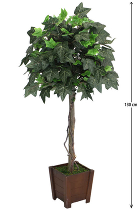 Yapay Çiçek Deposu - Yapay Damarlı Çınar Ağacı 130 cm Yeşil