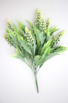 Yapay Çiçek Deposu - Yapay Pastel Mısır Bitkisi Demeti Yeşil