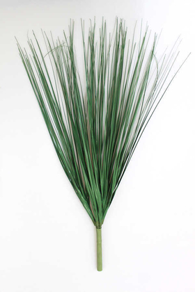 Yapay Çiçek Deposu - Yapay Kabarık Saz Püskül 67 cm Koyu Yeşil