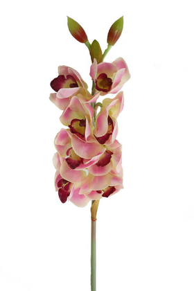 Yapay DeLüx Islak Singapur Orkidesi 60 cm Lila - Thumbnail