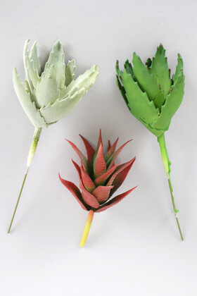 Yapay Çiçek Deposu - Yapay Succulent Sukulent Set - 11