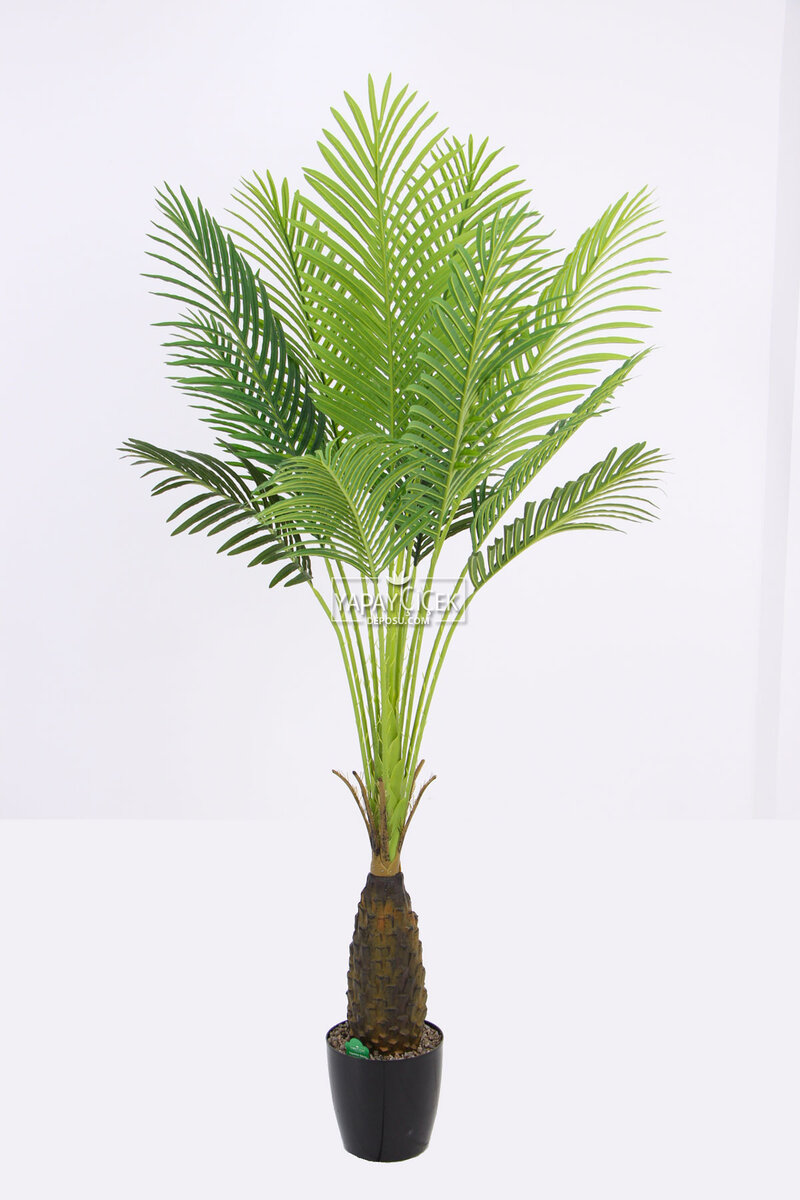 Yapay Ağaç Bodur Palmiye Ağacı Ananas Gövde 190 Cm