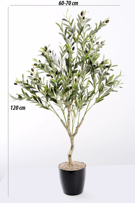 Yapay Zeytin Ağacı Lüx Orjinal Gövde 120 cm - 2