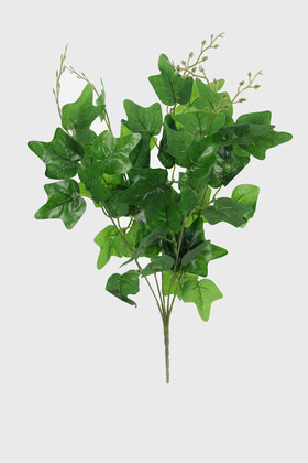 Yapay Çiçek Deposu - Yapay Yaprak Bitki Demeti Hedera Model 50 cm Yeşil