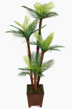 Yapay Islak Dokulu Fenix Sıkas Ağacı 4 Gövdeli 160 cm - 3