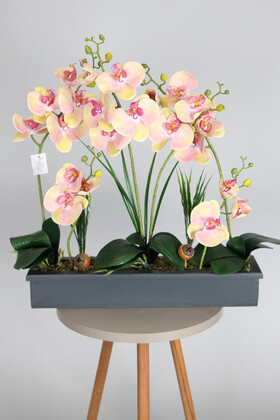 Yapay Çiçek Deposu - Yapay Bitkili Raf Masa Tanzimi 45 cm Model 7