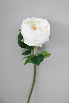 Yapay Çiçek Deposu - Yapay Lüx Islak Şakayık 45 cm Beyaz