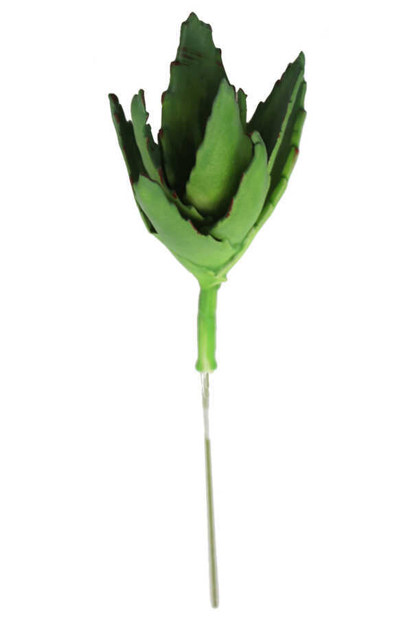 Yapay Çiçek Islak Büyük Succulent Sukulent Aloe 27 Cm