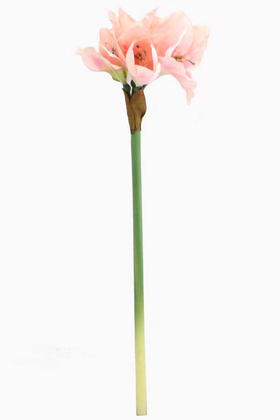 Yapay Kaliteli Japon Glayör Çiçeği 75 cm Açık Pembe - Thumbnail