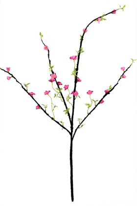 Yapay Çiçek Deposu - Yapay Kaliteli Premium Bahar dalı 110 cm