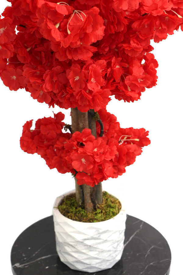 Yapay Küçük Bahar Dalı Ağacı 75 cm Kırmızı