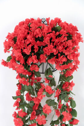 Yapay Lüx Sarkan Menekşe 80 cm Kırmızı - 3