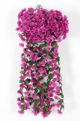 Yapay Lüx Sarkan Menekşe 80 cm Mor - 3