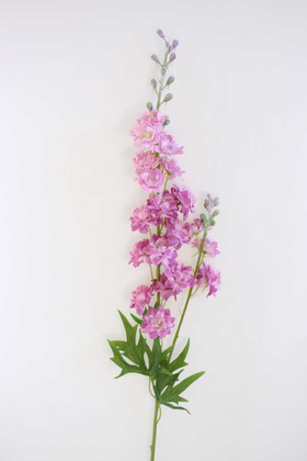 Yapay Çiçek Deposu - Yapay Lüx Zarif Delphinium Dalı 84 cm Lila
