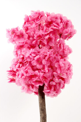 Yapay Mini Bahar Dalı Ağacı 55 cm Pembe - 2