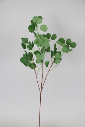 Yapay Çiçek Deposu - Yapay Okaliptus Dalı 80 cm Yeşil