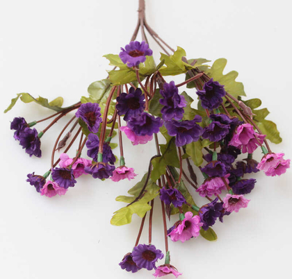 Yapay 42 Kafalı Papatya Çiçeği Demeti Mor - Thumbnail