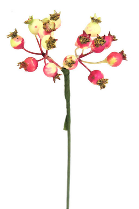 Yapay Çiçek Deposu - Yapay Çiçek Kaliteli Garnitür Nar Pembe