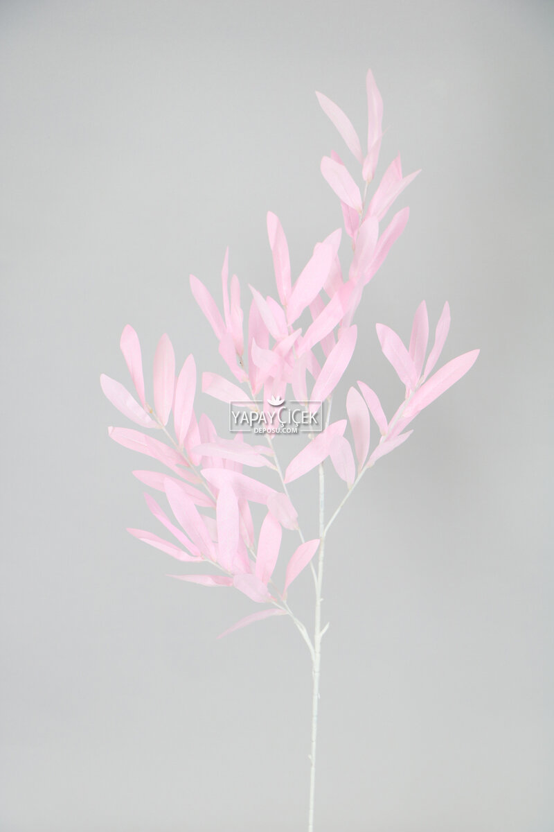 Yapay Söğüt Dalı 80 Cm Açık Pembe