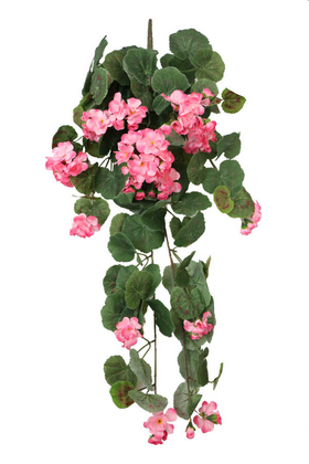 Yapay Çiçek Deposu - Yapay Lüx Sarkan Sardunya 75 cm Pembe