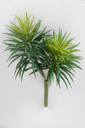 Yapay Çiçek Deposu - Yapay Succulent Sukulent Kaktüs Senecio Barbertonicus