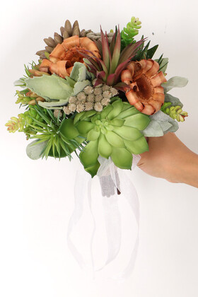 Gelin Çiçeği 2li Set Tropikal Protea - Thumbnail