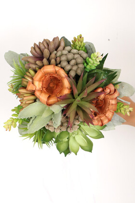 Gelin Çiçeği 2li Set Tropikal Protea - Thumbnail