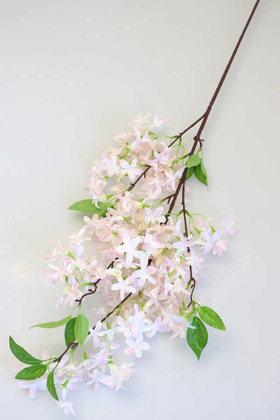 Yapay Çiçek Deposu - Yapay Uzun Dal Yasemin Çiçeği 97cm Pembe