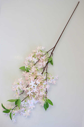 Yapay Uzun Dal Yasemin Çiçeği 97cm Pembe - Thumbnail