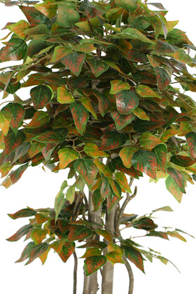 Yapay Çınar Ağacı 150 cm Yeşil-Kızıl - Thumbnail