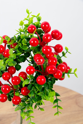 Yapay Yelpaze Kokina Demeti Yılbaşı Süsü 30 cm - 2