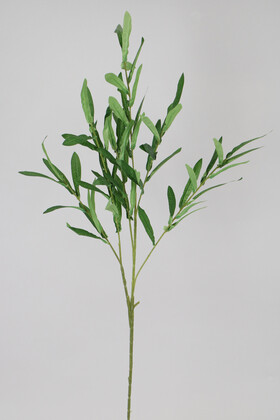 Yapay Çiçek Deposu - Yapay Söğüt Dalı 80 cm Yeşil
