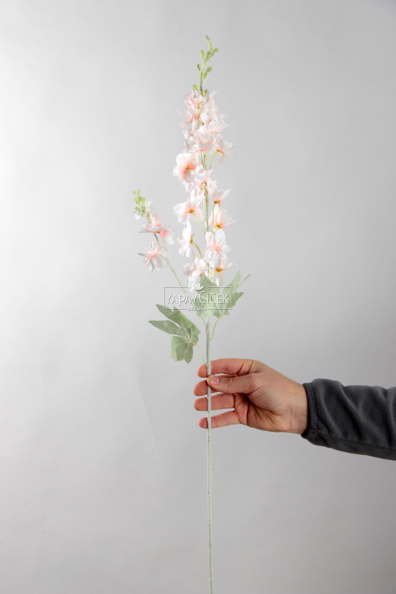 Yapma Çiçek Kaliteli Dal Şebboy 87 Cm Uçuk Pembe