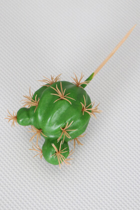 Yapay Succulent Sukulent Kaktüs Melocactus - Yapay Çiçek Deposu